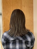 リノア 鵠沼海岸(LINOA)&nbsp;透明感ハイライトカラー×ストレートミディアム