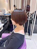 ハピネス 河原町店(Happiness)&nbsp;丸みショート　京都ショート　京都美容室　進詩織