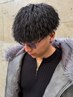 【縦落ちMAX】カット＋ツイストパーマ￥14,300