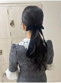 ゆるポニーアレンジ