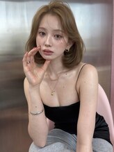 ハーヴィー 大宮店(HARVEY)&nbsp;【トレンド】海外ボブ/40ミリコテ巻き/山根