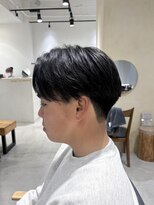 ビューバイネオリーブ 用賀店(Beau'r by neolive)&nbsp;サーフカール刈り上げセンターパートリバースセンターパート