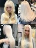 【*憧れのハイトーンに】トリプルカラー(ケアブリーチ×2)+カラー+TR_¥20000