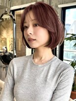 シティ オモテサンドウ(CITY omotesando) レイヤーボブ×ムースブラウン【平山晶也】