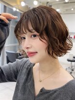 メゾンアクア 表参道(Maison ACQUA)&nbsp;切りっぱなしボブレイヤーボブ似合わせ小顔前髪縮毛矯正/表参道