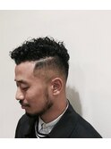 ショートスパイラルパーマスタイル