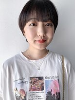 ヴェルダ 池袋店(verda)&nbsp;抜け感マッシュショート×ニュートラルブラック