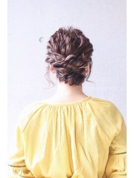 アンドヘアー 西葛西(&-HAIR) 【西葛西&-HAIR】エクステついててもオッケー!二次会アレンジ