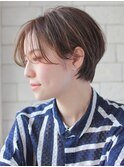 《大人の似合わせショート》シルエット美人耳かけショート