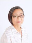 【えがお美容室】50代60代に人気◎グラデーションカラーボブ