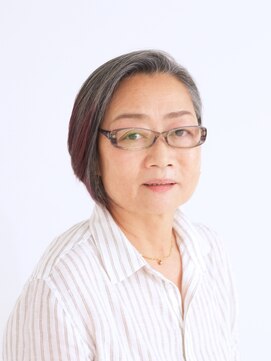 えがお美容室 【えがお美容室】50代60代に人気◎グラデーションカラーボブ