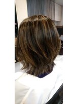 アフィックス ヘア 水天宮前店(affix hair) Aラインボブ