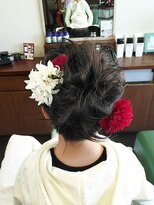 ナンバーエイト(number eight)&nbsp;ゆるふわアップ 和装 同窓会 ブライダル 二次会 成人式 卒業式