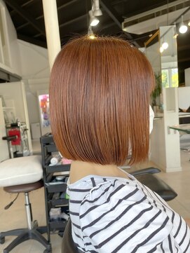 ロナ 岡崎竜美丘店(RONA) オレンジボブ