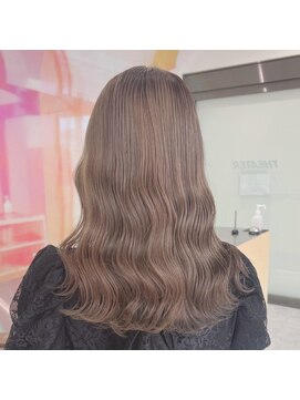 シアター 札幌大通り(THEATER) ミルクティーベージュ グレージュ 髪質改善トリートメント