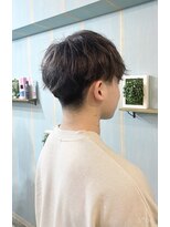 ラビット(Rabbit)&nbsp;#シルバーカラー　ツーブロック　マッシュ　ブリーチ