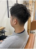 『アップバング、メンズショート』アオキ タツノリ