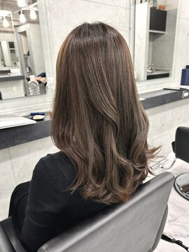 エンディアリング 東銀座(Endearing) 銀座/東銀座/切りっぱなしボブ/エアリーロング/ブラウン