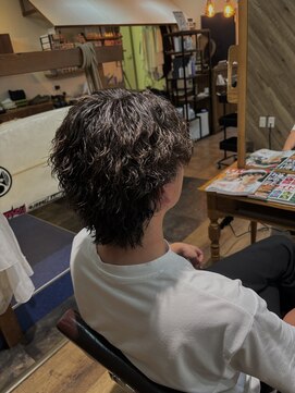ルード(mens hair salon Rude) ツイストスパイラルパーマ