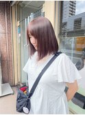 ことりベージュミルクティーベージュシースルーカラー大人可愛い