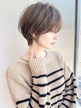 アンド ストーリーズ(&STORIES) ショートボブ髪型30代40代50代前髪あり前髪なし面長丸顔【荒牧】