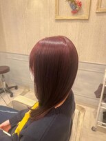 ヘアルーム ルシア(Lucia) チェリーレッド！