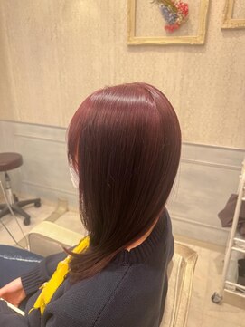 ヘアルーム ルシア(Lucia) チェリーレッド!