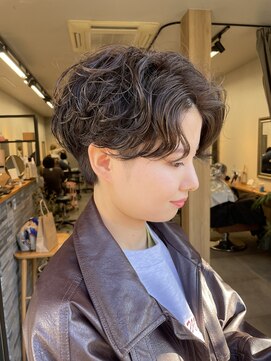 サンド 表参道(sand) ショートボブパーマ20代30代40代ショートパーマショート