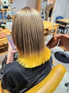 クラリス バイネオ 武蔵小杉(Claris by neo) 武蔵小杉/新丸子　ホワイトグレージュミニウルフデジタルパーマ