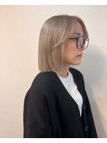 ヘアーアンドメイク シーク 吉祥寺(HAIR&MAKE SeeK)&nbsp;【seek吉祥寺】ブリーチあり『シアーベージュ』