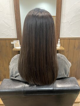 シェアする美容室 結び 髪質改善縮毛矯正でさらつやロングへ☆