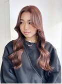 美髪韓国ヘア顔周りレイヤーロング_ba542771