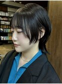 【 ウルフボブ × ナチュラルブラック】浅野美紀