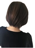 30代40代50代◎丸みショートボブ×髪質改善トリートメント