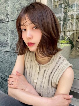 ゴカン バイ ジル ブラン 名古屋(Gokan by JIL BLAN) ハイライトバレイヤージュダブルカラーショートカット30代40代