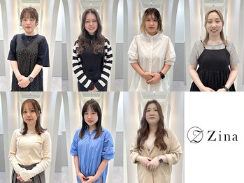 ジーナ 天王寺(Zina)の写真/エリア人気の艶髪特化Salon★【カット+ケアカラー+超音波クイックTR¥7900】女性stylist多数在籍◎[天王寺]