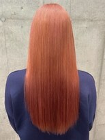 モク 立川(moc)&nbsp;韓国風レイヤーカットブリーチダブルカラー前髪