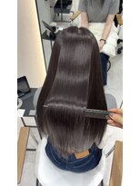 ジーナ 博多筑紫口(Zina)&nbsp;【輝士】グレージュカラー×髪質改善トリートメント