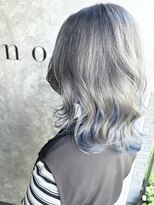 ノル 今池駅前店(noll)&nbsp;ダークシルバー×ブルー