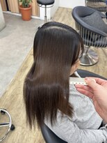 ロンドシエル 横浜(Lond ciel)&nbsp;マロンベージュ/前髪/レイヤー/小顔/髪質改善/縮毛矯正/横浜