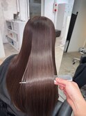 艶髪×モーヴパープル×ロングレイヤー