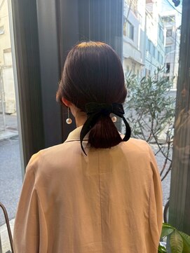 【mai】シンプル参列ヘアセット/元町