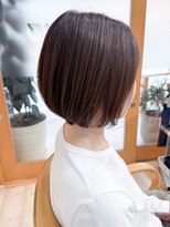 モリオ フロム ロンドン 成増店 【morio成増/児玉】丸みショートボブ 縮毛矯正