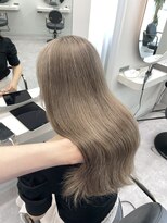 天神美容室&nbsp;【香月指名☆】ミルクティーベージュ×マロンベージュ×ブリーチ