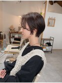 ハンサムショート × コンパクトショート