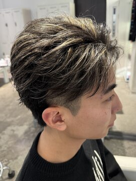 オーシャントーキョー 渋谷(OCEAN TOKYO) フェザーパーマフェザーショート毛流れパーマニュアンスパーマ