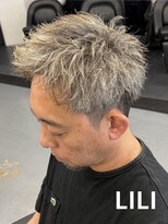 アンドメゾンオム(&Maison. homme)&nbsp;LILI/加古川/メンズショート/メンズパーマ/スパイキーショート