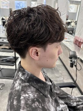 オム ブランシェ(HOMME BLANCHE’) 【GO】陰影無造作シャドウパーマ