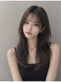 アンダーバーホワイト 阪神西宮店(_WHITE)の写真/韓国風もナチュラルも叶う、顔周り似合わせカット