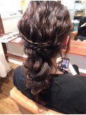 大人お呼ばれアレンジ